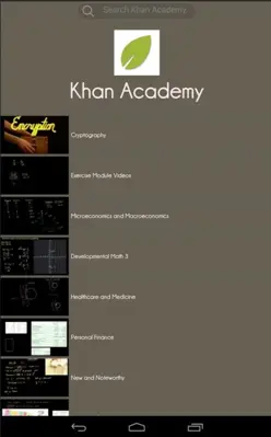 KhanAcademy Videos android App screenshot 4